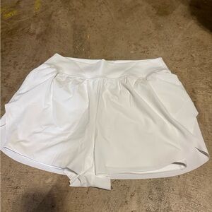 Athleta Women's White Athletic Shorts